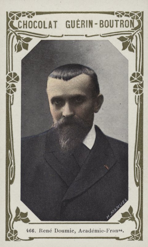 Rene Doumic, Academie-Francaise (kolorowe zdjęcie) autorstwa French School