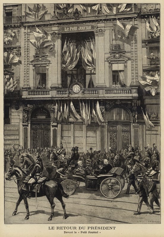 Powrót prezydenta Francji Felixa Faure