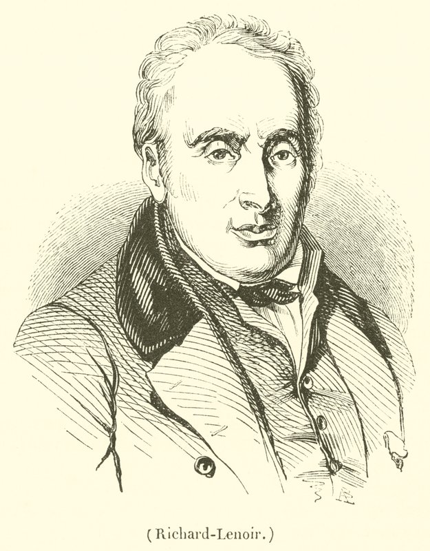 Richard-Lenoir (grawerunek) autorstwa French School