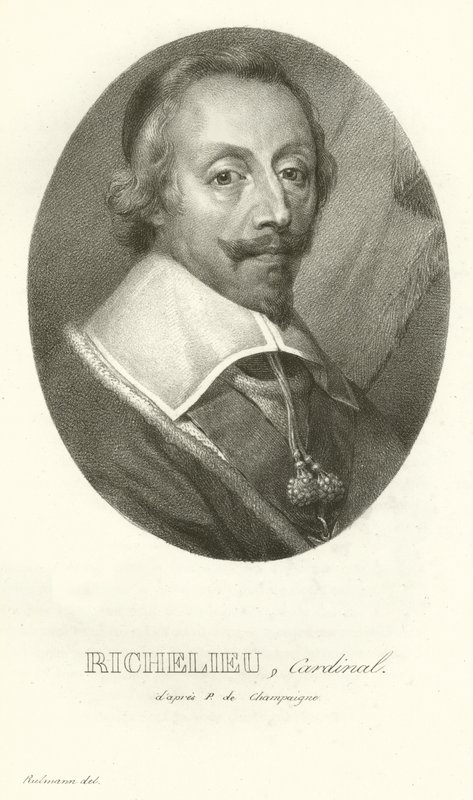 Richelieu, kardynał autorstwa French School