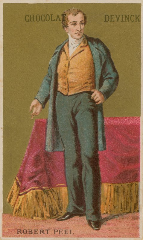 Robert Peel, XIX-wieczny angielski konserwatywny mąż stanu autorstwa French School