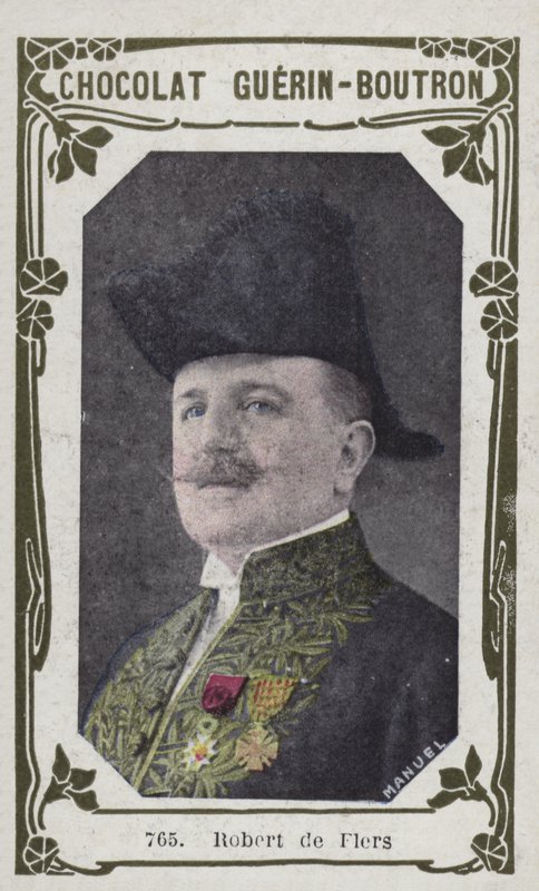 Robert de Flers (kolorowe zdjęcie) autorstwa French School