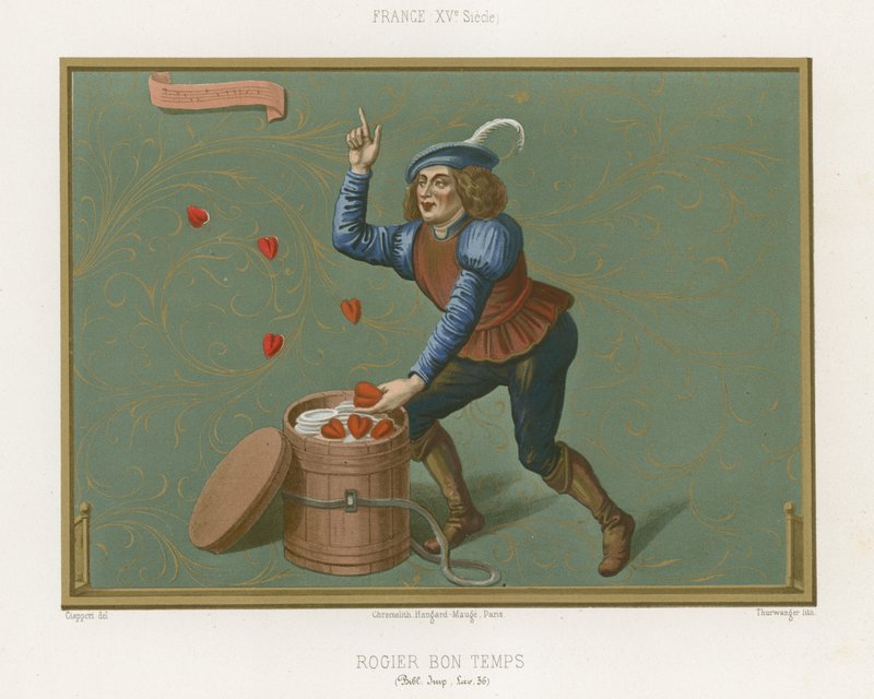 Roger Bontemps autorstwa French School