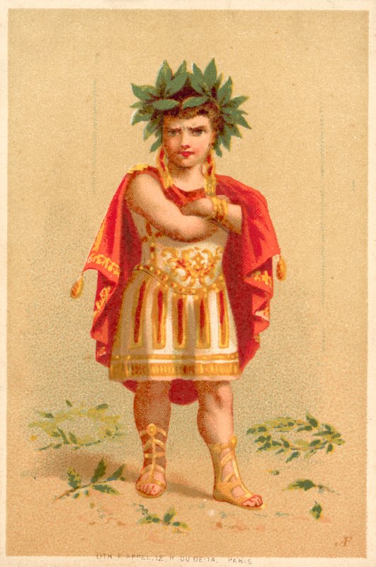 rzymski (chromolit) autorstwa French School
