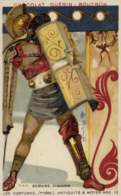 rzymski gladiator autorstwa French School