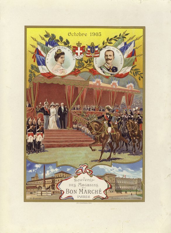 Królewskie Wesele – październik 1903 autorstwa French School
