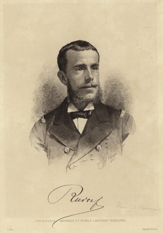 Rudolf, książę koronny Austrii autorstwa French School
