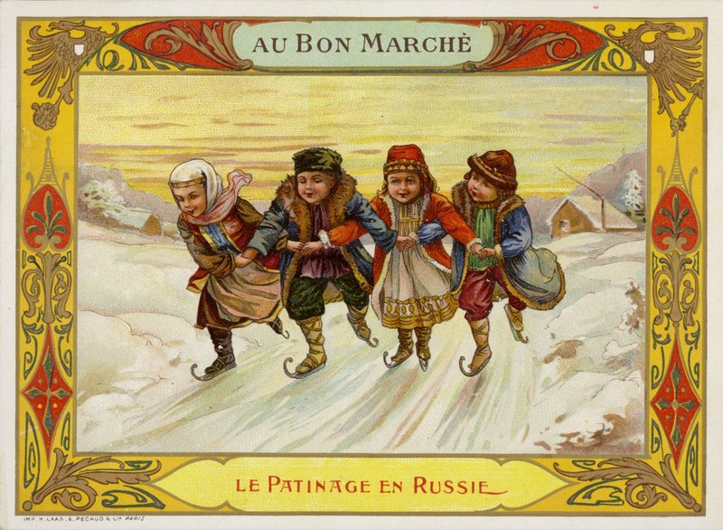 Rosyjscy łyżwiarze autorstwa French School