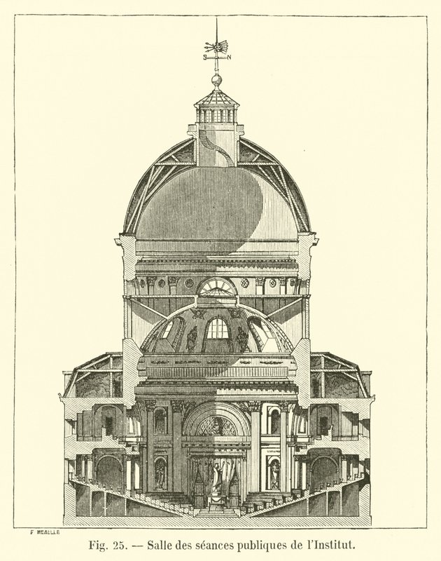 Sala Sesji Publicznych Instytutu autorstwa French School