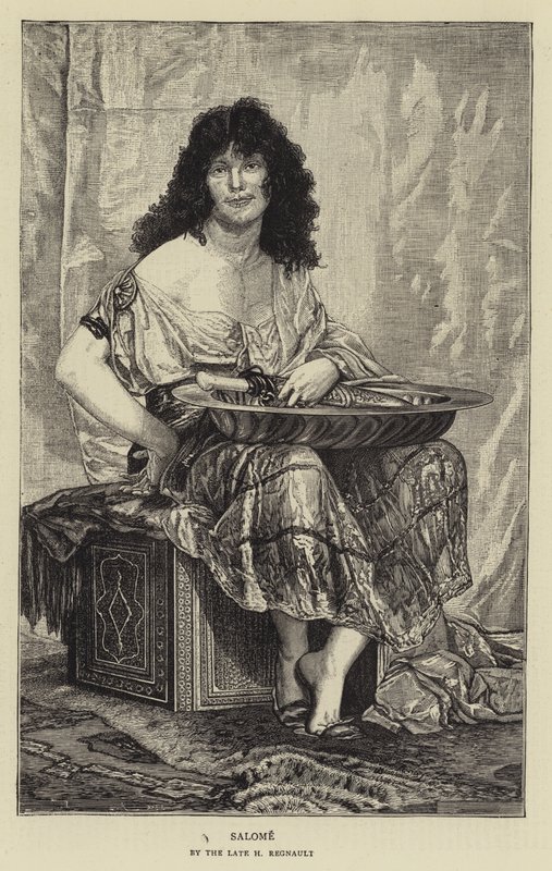 Salome (grawerowanie) autorstwa French School
