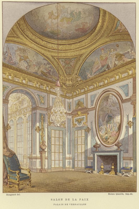 Salon de la Paix, Pałac Wersalski autorstwa French School