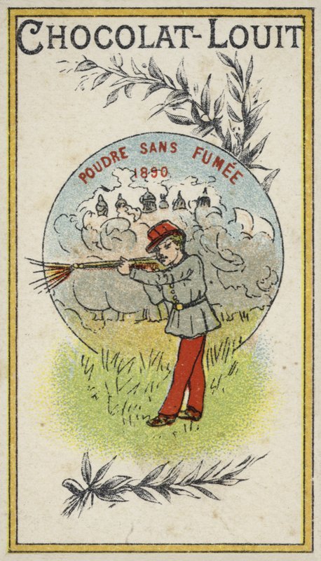 Proszek bezdymny, 1890 autorstwa French School