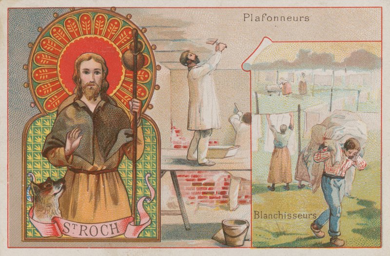 St Roch, tynkarze i pralnie autorstwa French School