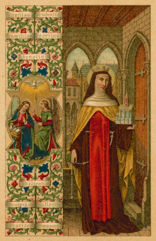 Sta Johanna Valesiensis autorstwa French School