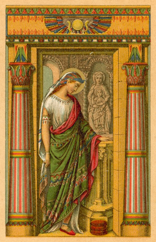 Sta Maria Egyptiana autorstwa French School