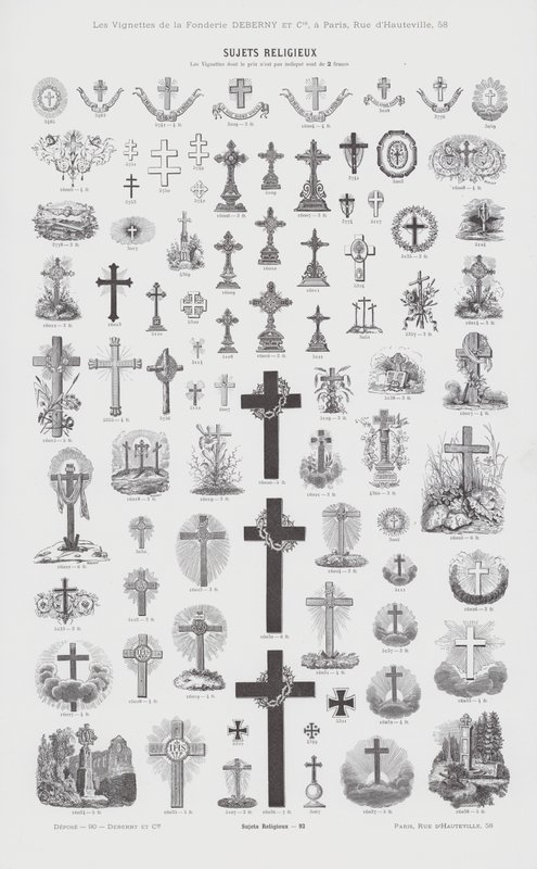 Przedmioty religijne (grafika) autorstwa French School