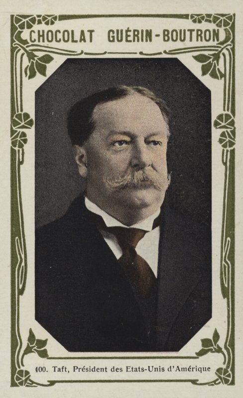 Taft, Prezydent Stanów Zjednoczonych Ameryki (kolorowe zdjęcie) autorstwa French School