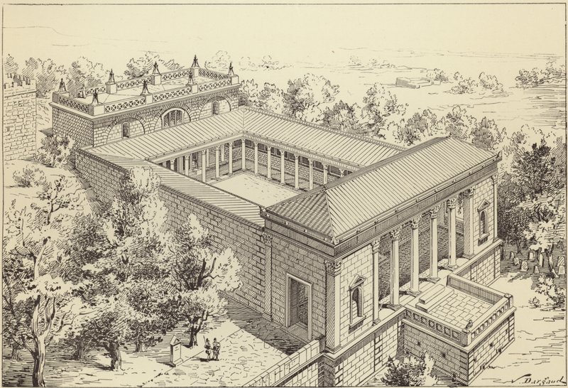 Świątynia Baala autorstwa French School
