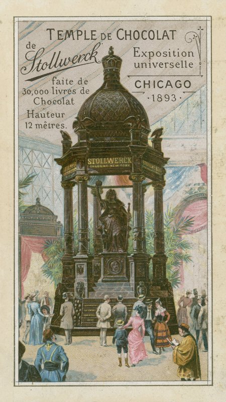 Świątynia czekolady Stollwercka autorstwa French School
