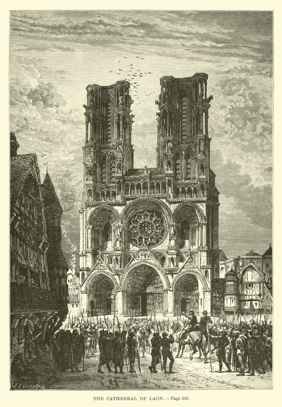 Katedra w Laon autorstwa French School