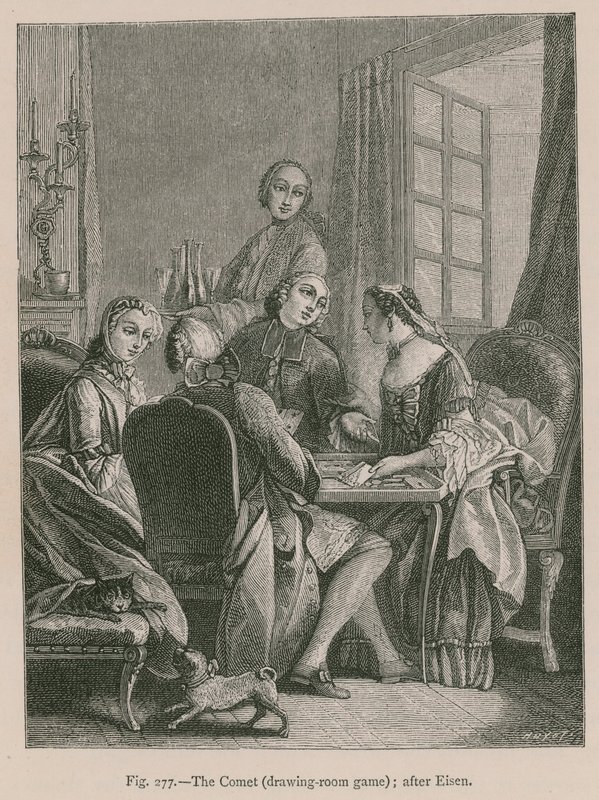 Kometa (gra do rysowania); po Eisenie autorstwa French School