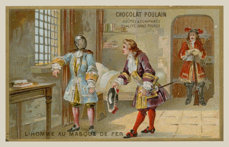 Człowiek w żelaznej masce autorstwa French School
