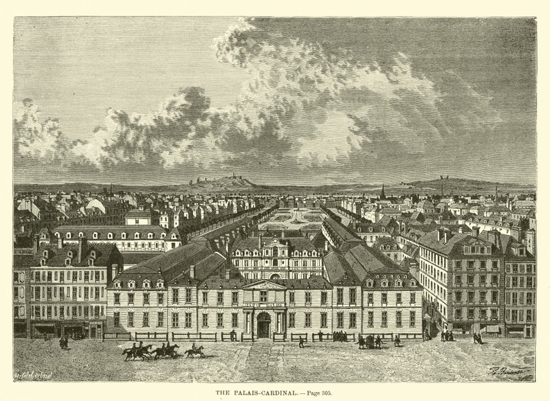 Palais-Cardinal autorstwa French School