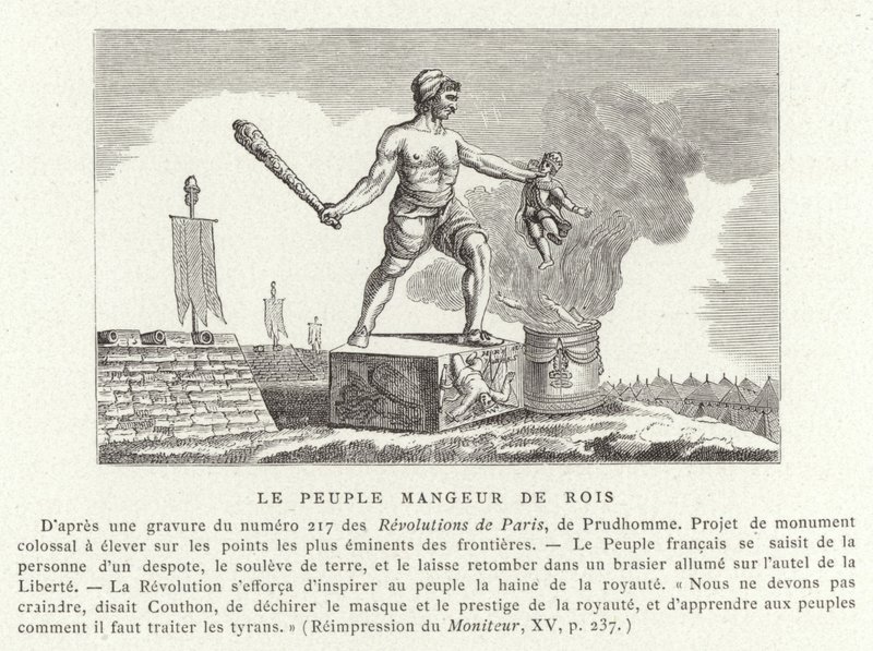Lud, pożeracz królów autorstwa French School