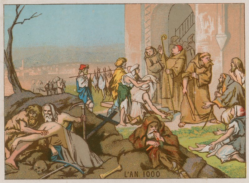 Rok 1000 AD autorstwa French School