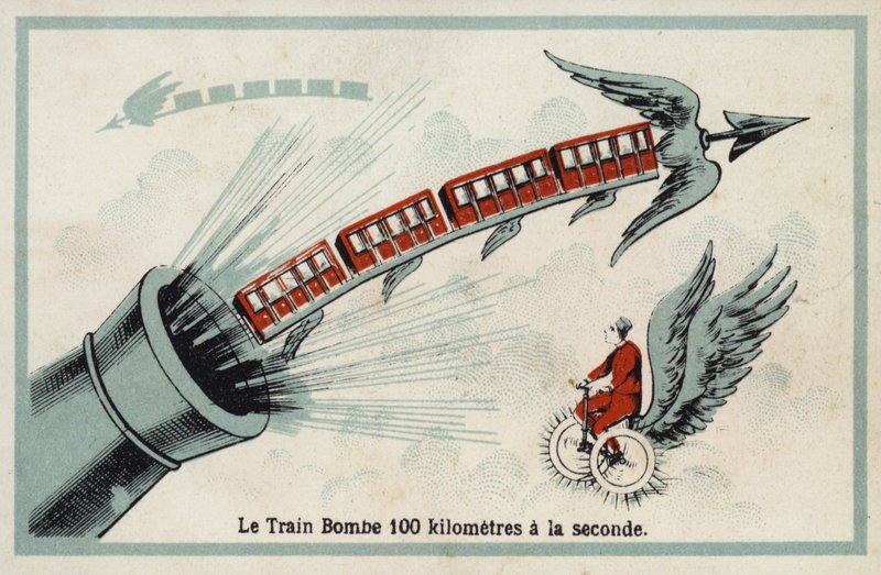 Pociąg bombowy - 100 kilometrów na sekundę autorstwa French School