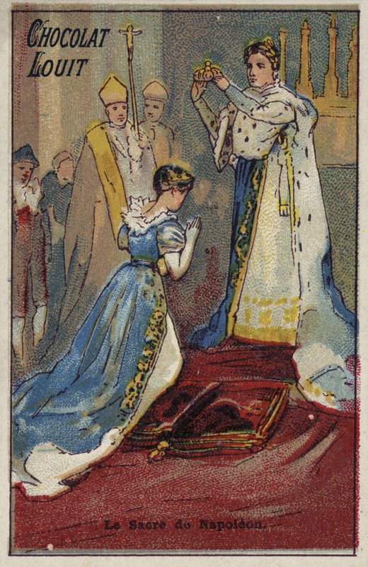 Koronacja Napoleona, 1804 autorstwa French School