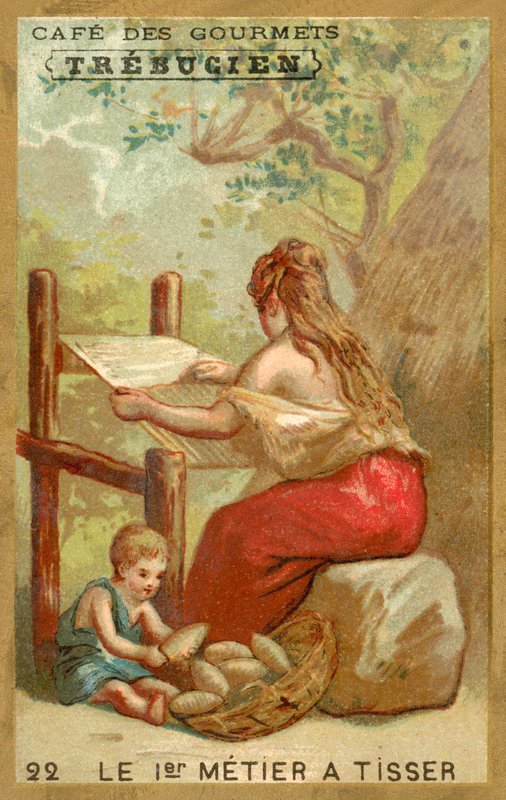 Pierwsze krosno (chromolitho) autorstwa French School