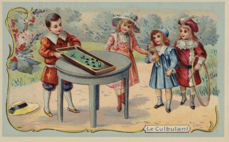 Gra Culbuto (chromolitho) autorstwa French School