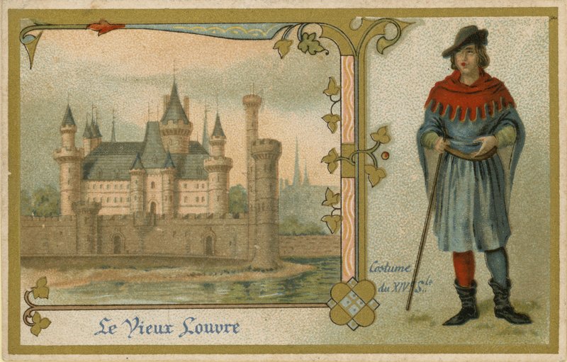 Stary Luwr autorstwa French School