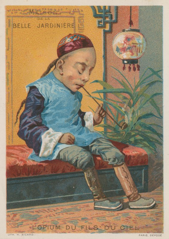 Opium Syna Niebios autorstwa French School