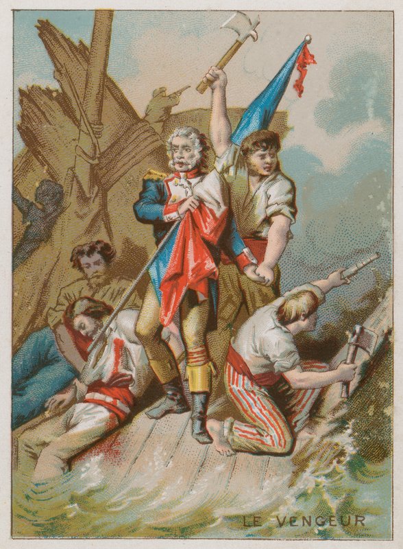 Statek Avenger of the People autorstwa French School