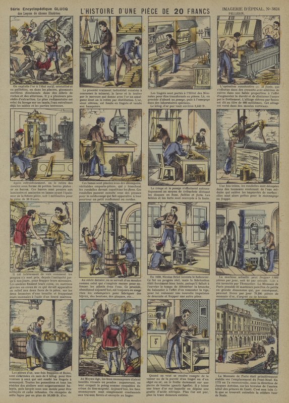 Historia monety 20 franków (kolor lito) autorstwa French School