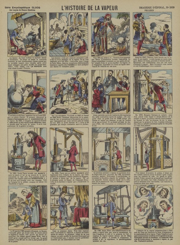 Historia pary (kolor lito) autorstwa French School