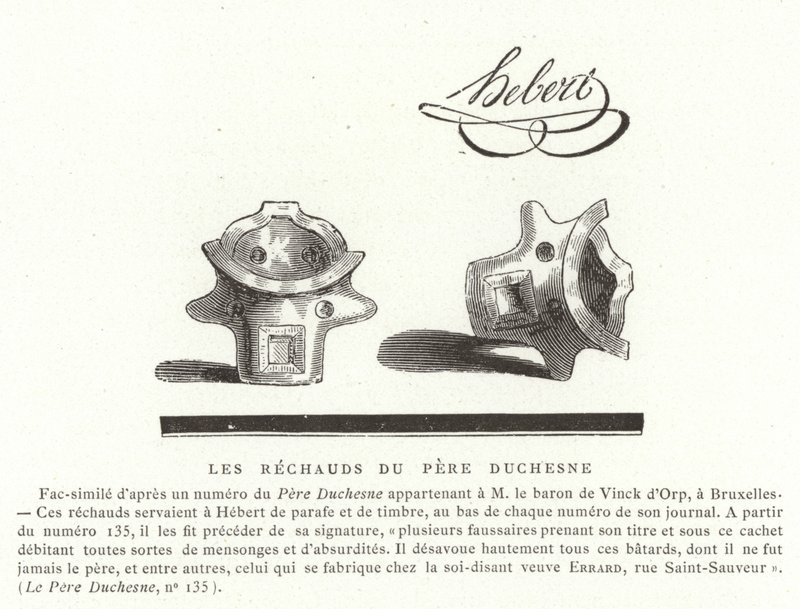 Piece Pere Duchesne autorstwa French School