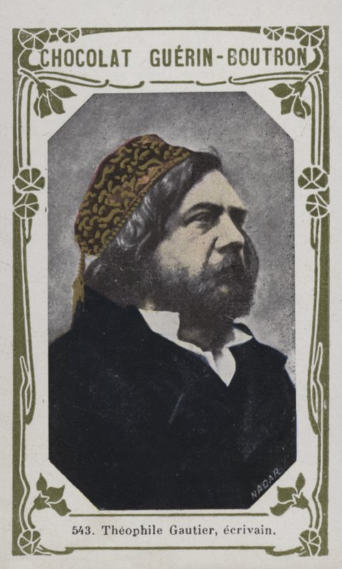 Teofil Gautier, ecrivain (kolorowe zdjęcie) autorstwa French School
