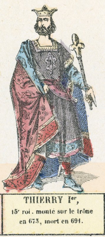 Thierry Ier autorstwa French School