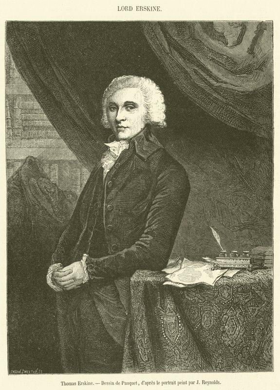 Thomas Erskine (grafika) autorstwa French School