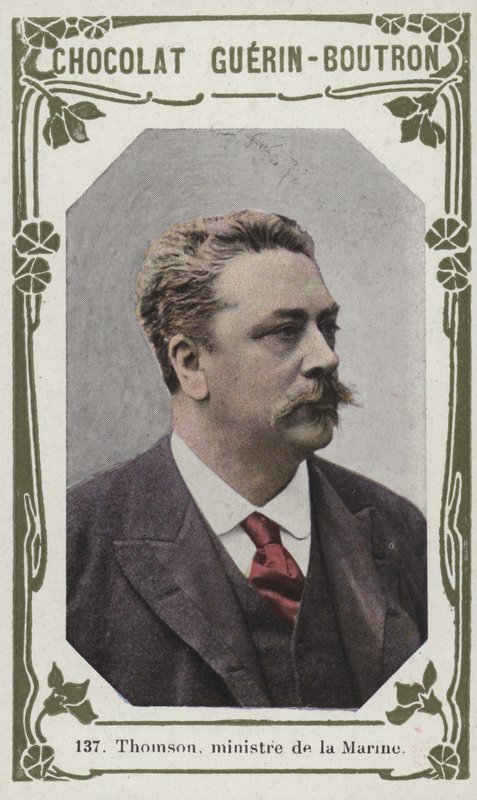 Thomson, Minister Marynarki Wojennej (kolorowe zdjęcie) autorstwa French School