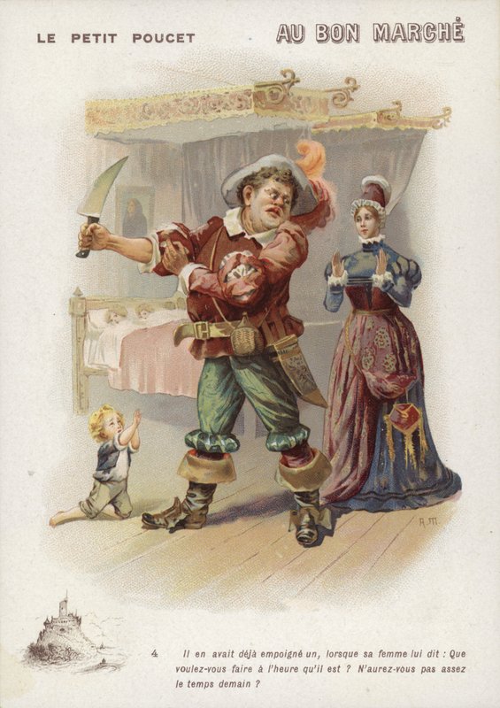 Tom Thumb, Człowiek ze Sztyletem autorstwa French School
