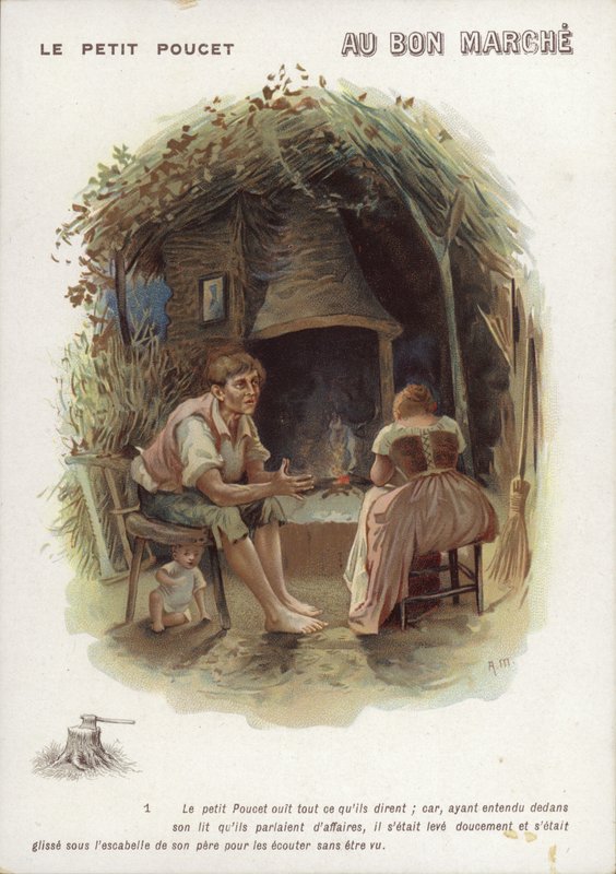 Tom Kciuk, Drwal i Żona autorstwa French School