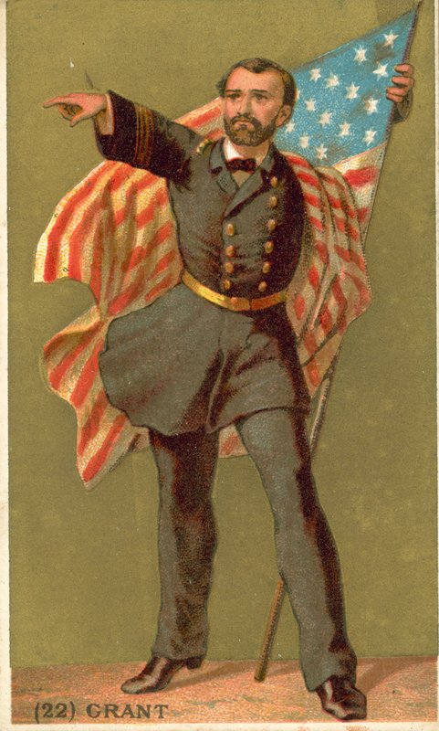 Ulysses S Grant, amerykański żołnierz i polityk autorstwa French School