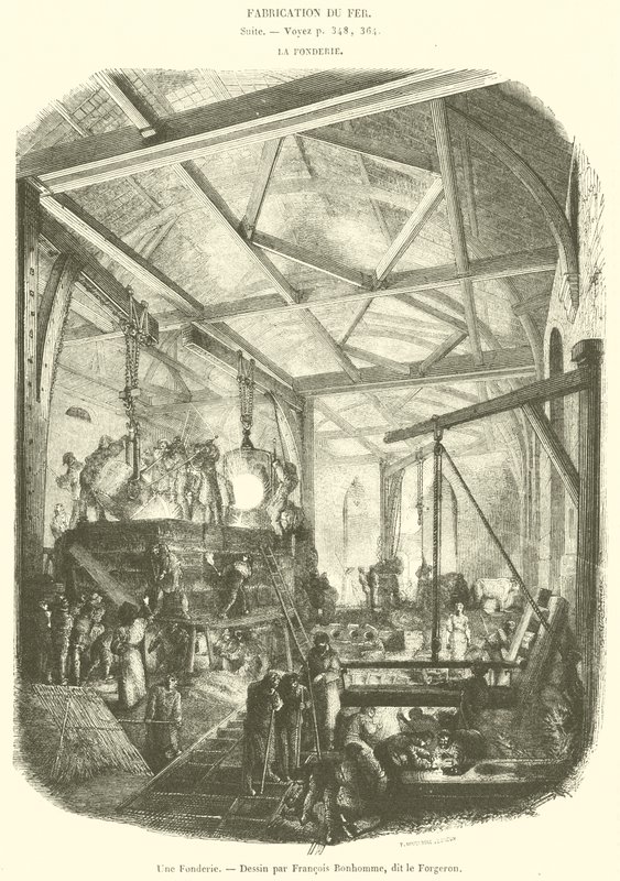 Odlewnia (grawerowanie) autorstwa French School