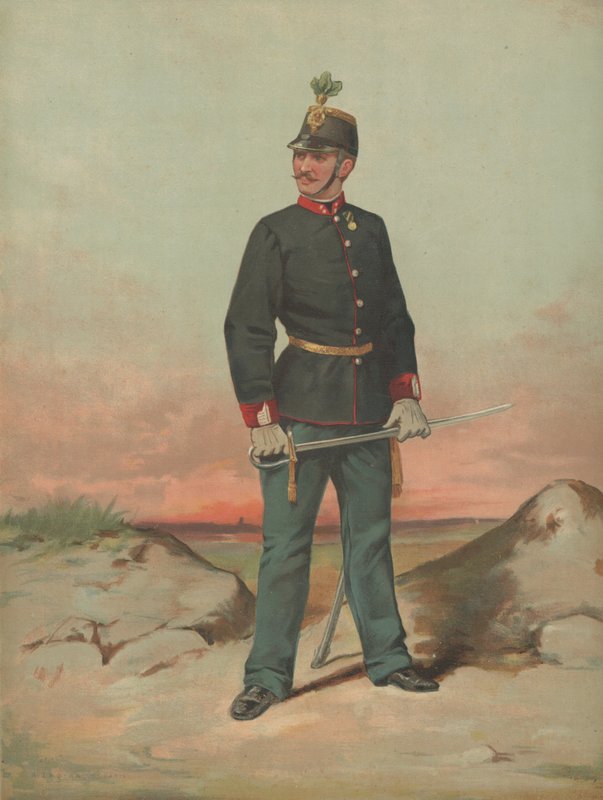 Niezidentyfikowany francuski żołnierz autorstwa French School