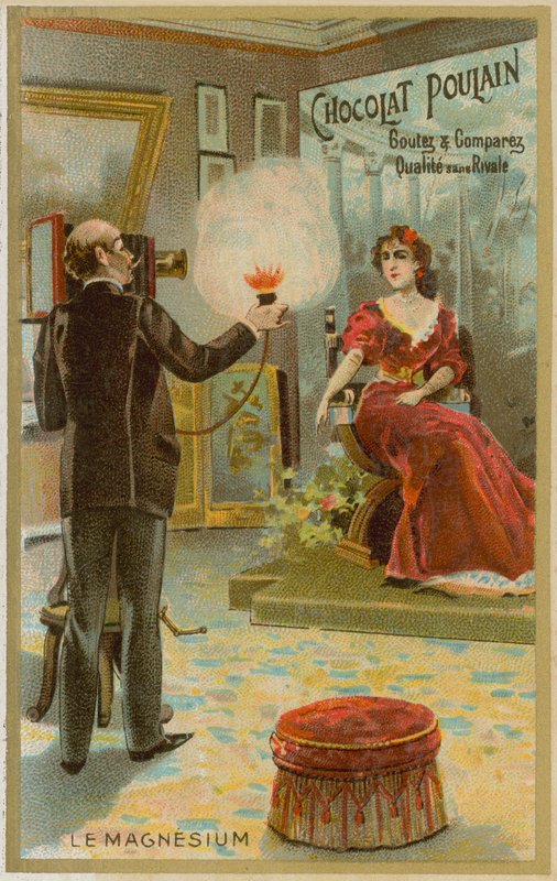 Wykorzystanie włókien magnezowych do fotografowania z lampą błyskową autorstwa French School