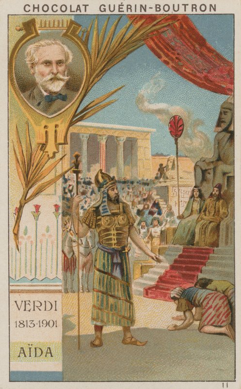 Verdi, Aida autorstwa French School